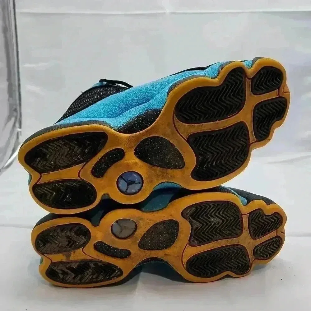 Nike Air Jordan Men's XII CP3 Chris Paul Basketball Shoes Black Blue Size 7.5 - Picture 9 of 10